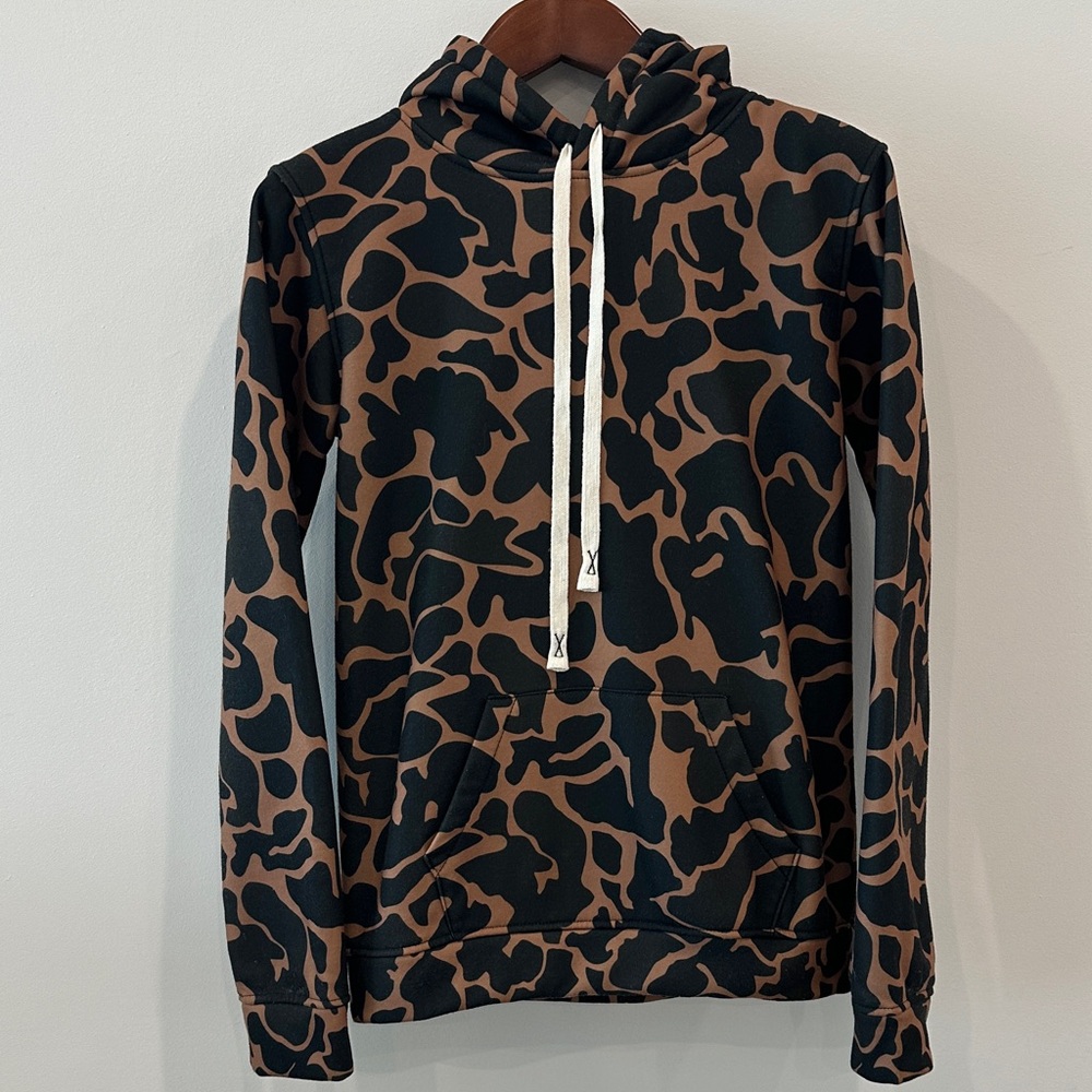 Black and Brown Camo Hoodie
